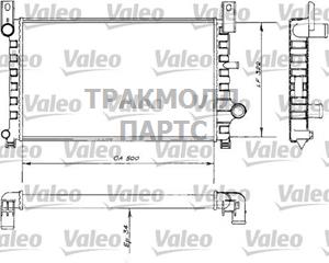 Радиатор охлаждения Ford Fiesta - 730484