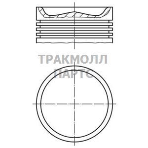 ПОРШЕНЬ - 007 PI 00164 000