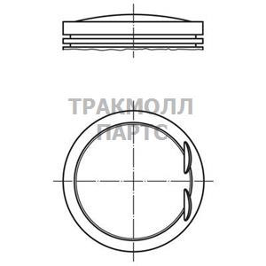 ПОРШЕНЬ В СБОРЕ - 028 PI 00128 000