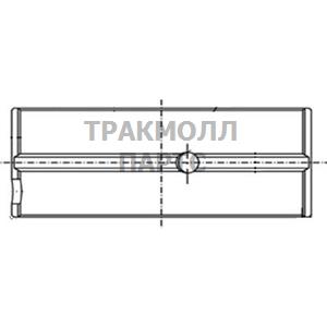 КОРЕННОЙ ПОДШИПНИК - 151 HL 18607 000