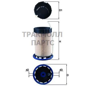 ФИЛЬТР ТОПЛИВНЫЙ - KX 492