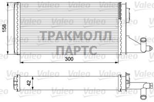 Радиатор отопителя Iveco - 812342