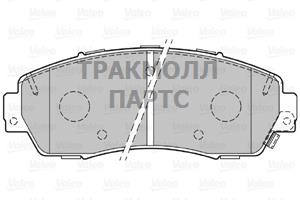 КОМПЛЕКТ ТОРМОЗНЫХ КОЛОДОК - 601365