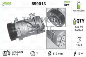 Компрессор кондиционер - 699013