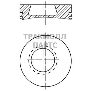 Поршень комплект - 003 78 00