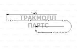 Wear Sensor F.Brake Pad - 1987473541