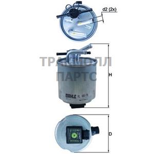 ФИЛЬТР ТОПЛИВНЫЙ - KL440/36