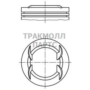 Поршень комплект - 001 12 01