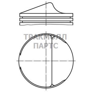 Поршень комплект - 001 59 00