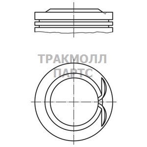 Поршень комплект - 038 15 01