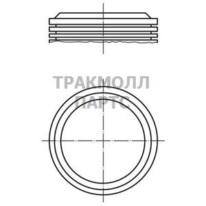 Поршень комплект - 039 53 00