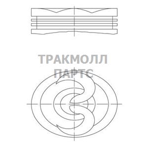 Поршень комплект - 049 27 00