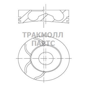 Поршень комплект - 229 08 00