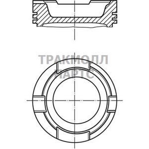 Поршень комплект - 229 55 00