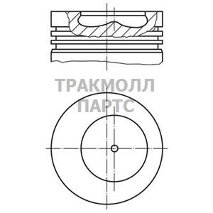 Поршень комплект - 421 25 00