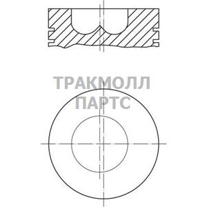 Поршень комплект - 439 14 00