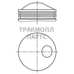 Поршень комплект - 503 26 00