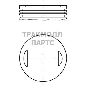 Поршень комплект - 503 29 00