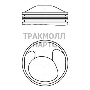 Поршень комплект - 503 59 00