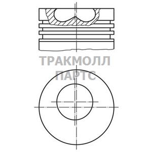 Поршень комплект - 681 17 00