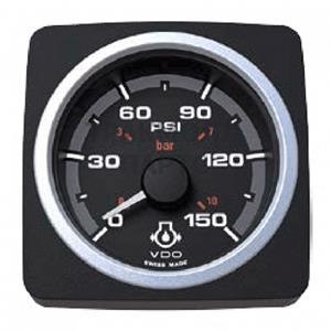 VDO AcquaLink Engine Oil Pressure 150PSI Black - A2C59501936