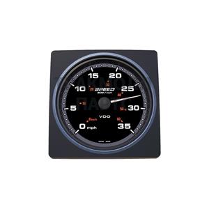 VDO AcquaLink SOG Speedometer 35mph 110mm Black - A2C59501910