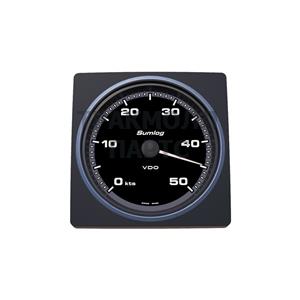 VDO AcquaLink LOG Speedometer 35mph 85mm Black - A2C59501906