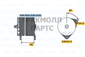 ALTERNATOR - 0986034600