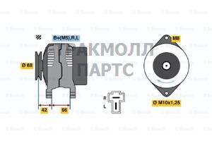 ALTERNATOR - 0986035851