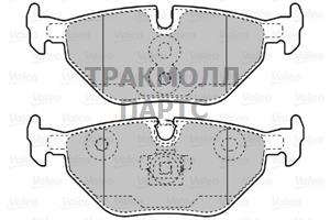 КОМПЛЕКТ ТОРМОЗНЫХ КОЛОДОК - 598753