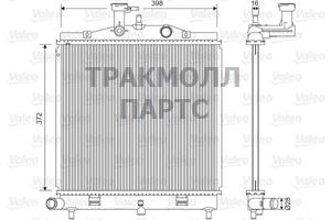 РАДИАТОР ОСНОВНОЙ - 701605