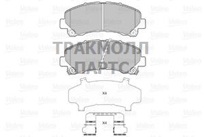 КОМПЛЕКТ ТОРМОЗНЫХ КОЛОДОК - 601332