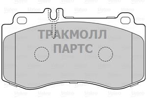 Комплект тормозных колодок дисковый тормоз - 601564