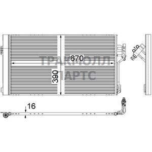 Конденсатор кондиционера - AC 761 000S