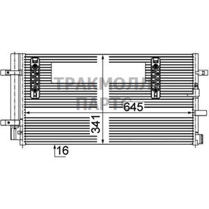 Конденсатор кондиционера - AC 457 000P