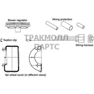 РЕЗИСТОР ВЕНТИЛЯТОРА - ABR 23 000P