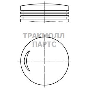 Поршень комплект - 002 34 10