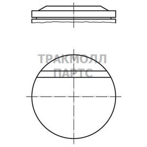 Поршень комплект - 002 71 10