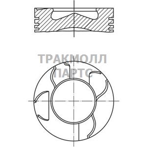 Поршень комплект - 003 15 01