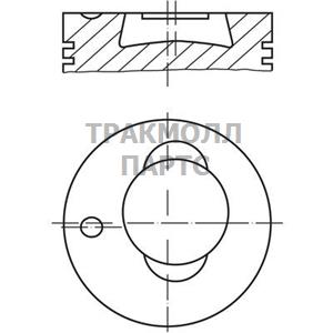 Поршень комплект - 003 83 10
