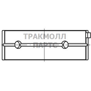 КОРЕННОЙ ПОДШИПНИК - 007 HL 20624 200