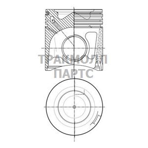 Поршень комплект - 007 PI 00147 000