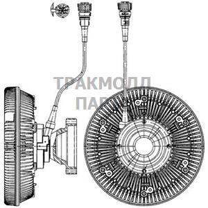 Муфта вентилятора - CFC 227 000P