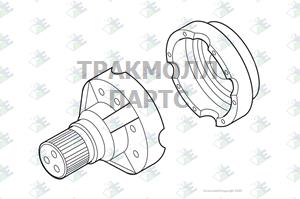 DIFFERENTIAL CASE EMPTY - 70170048