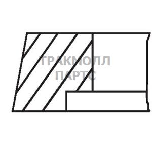 КОМПЛЕКТ ПОРШНЕВЫХ КОЛЕЦ - 008 05 V2