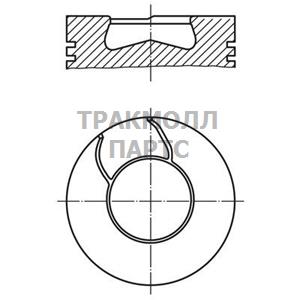 Поршень комплект - 008 41 00