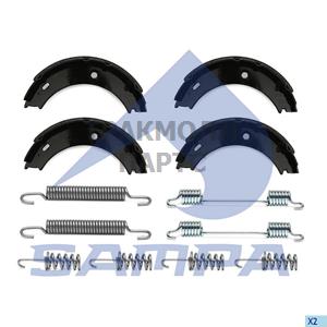 Колодки ручного тормоза к-кт - 011.661