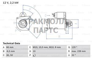 СТАРТЕР - 0986020141