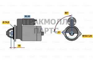 СТАРТЕР - 0986020551