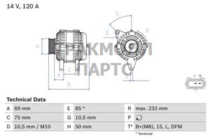 Генератор - 0986041810